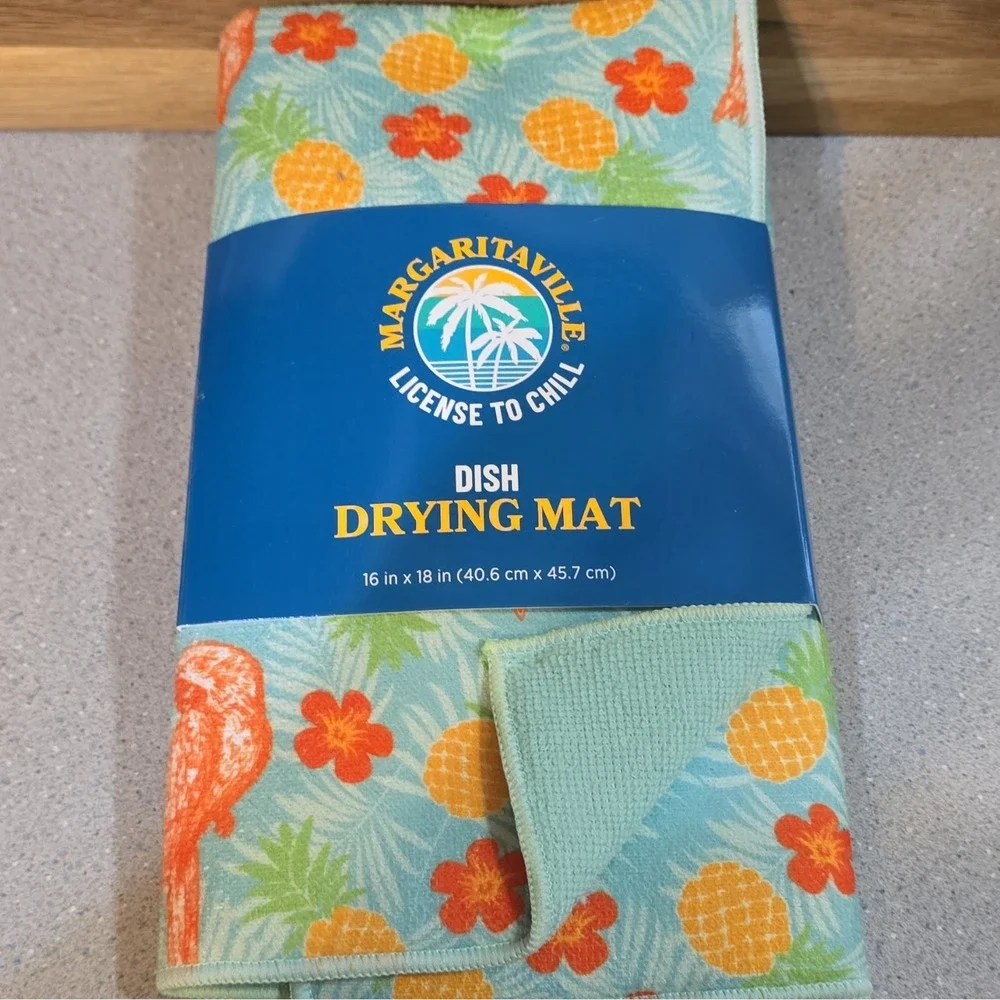 Jimmy Buffett Margaritaville License to Chill Tropical Cotton Kitchen Set,